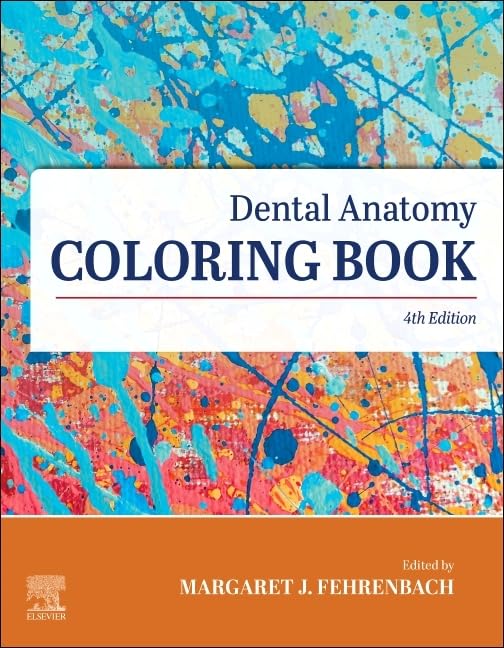 Dental Anatomy Coloring Book 4th Edition