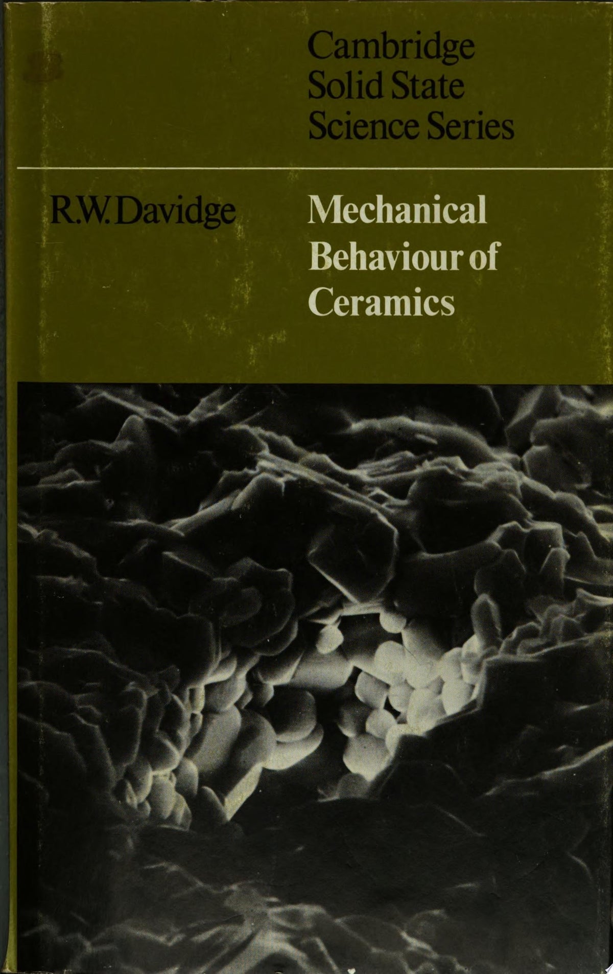 Mechanical Behaviour of Ceramics