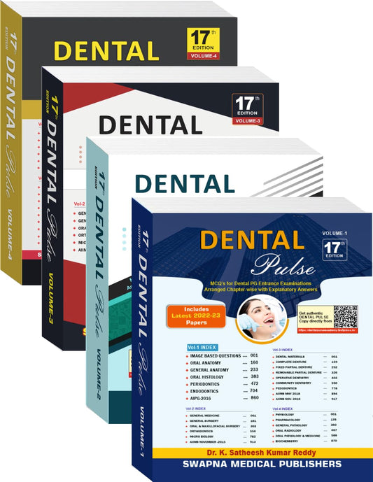 Dental Pulse, 17th Edition (4 Volumes)
