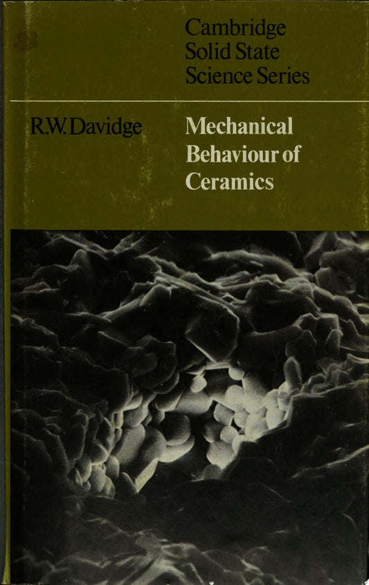 Mechanical Behaviour of Ceramics